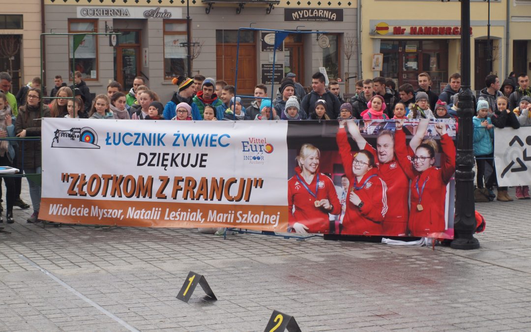 Filmowe powitanie naszych „Złotek”